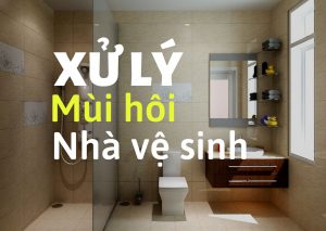 nhà vệ sinh chung cư bị hôi