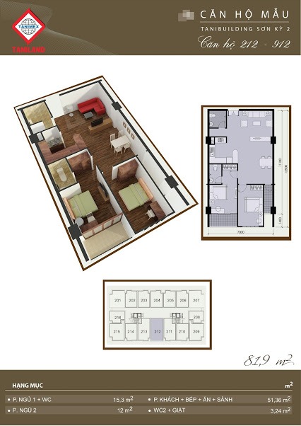 Chung cư Tani Building Sơn Kỳ 2 - DANH MỤC DỰ ÁN BẤT ĐỘNG SẢN VIỆT NAM