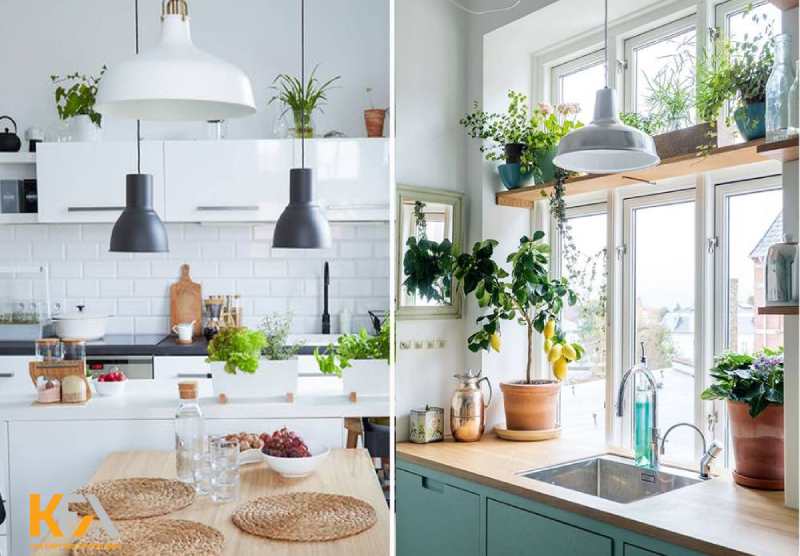 Không gian nhà bếp đẹp theo phong cách vintage