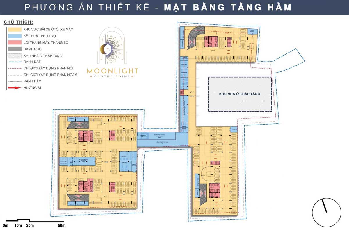 Mat bang Tang Ham Du an Moonlight Centre Point Binh Tan - Moonlight Centre Point