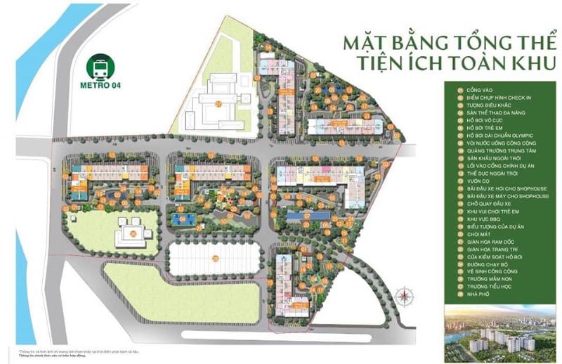 PICITY HIGH PARK Mat bang tong the tien ich toan khu Picity High Park - PICITY HIGH PARK