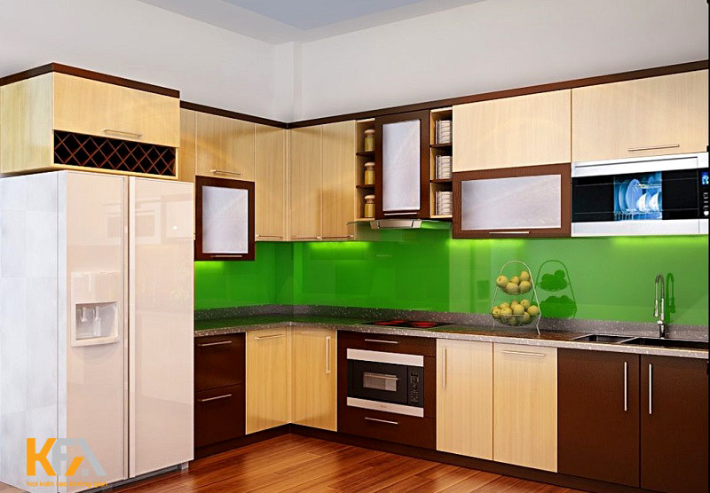 Tủ bếp thông minh giúp mở rộng diện tích căn phòng