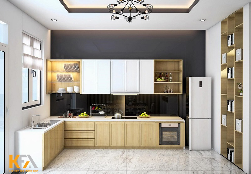 Nhà bếp đẹp, chức năng hiện đại và sắp xếp thông minh
