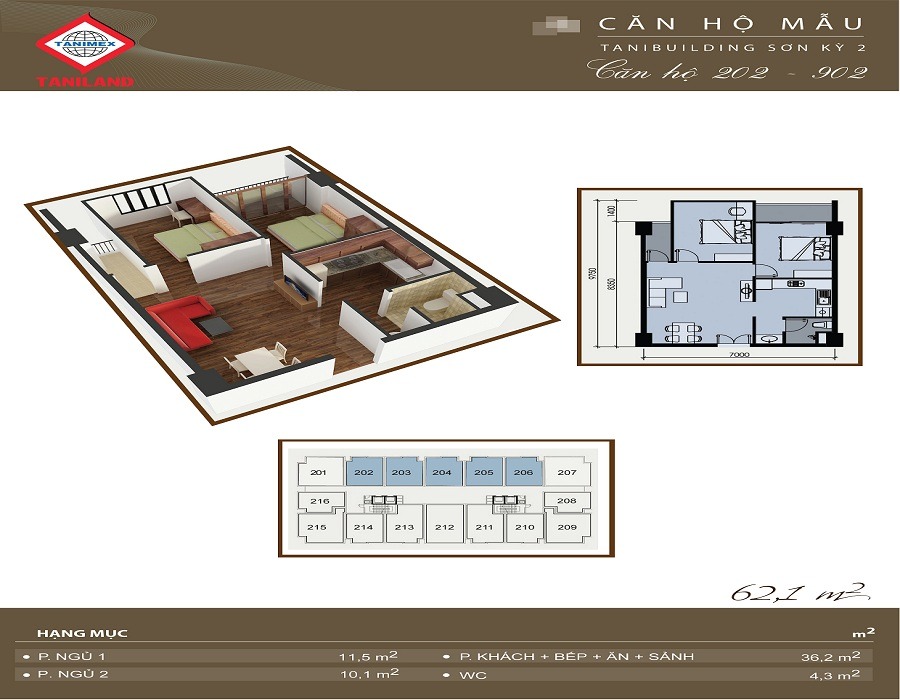 Chung cư Tani Building Sơn Kỳ 2 - DANH MỤC DỰ ÁN BẤT ĐỘNG SẢN VIỆT NAM