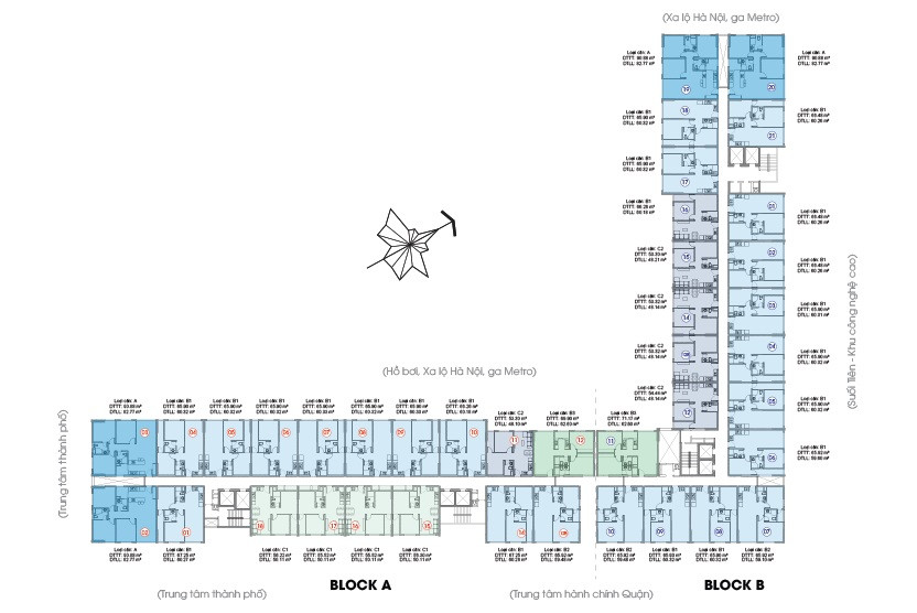 Mặt bằng tổng thể dự án