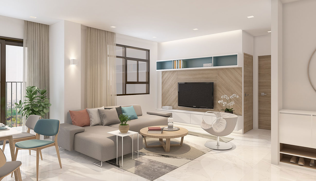 Nhà mẫu dự án căn hộ D Vela