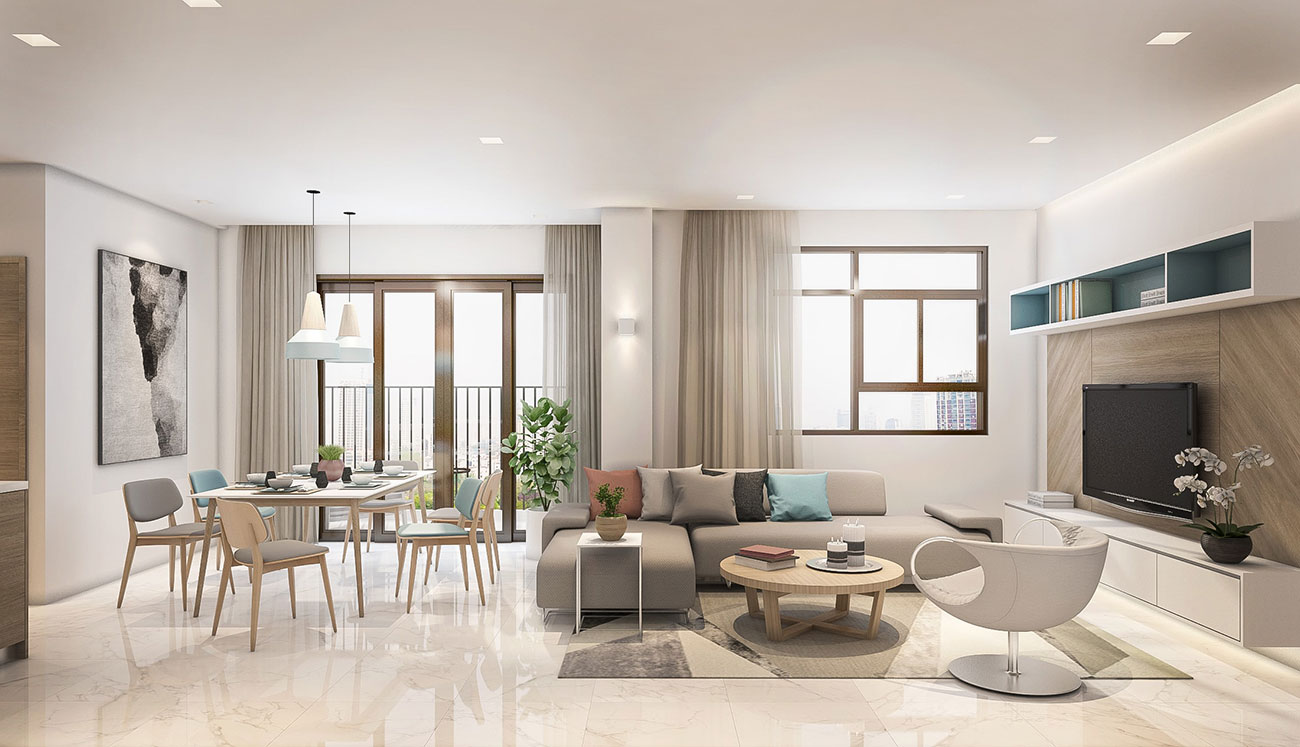 Nhà mẫu dự án căn hộ D Vela