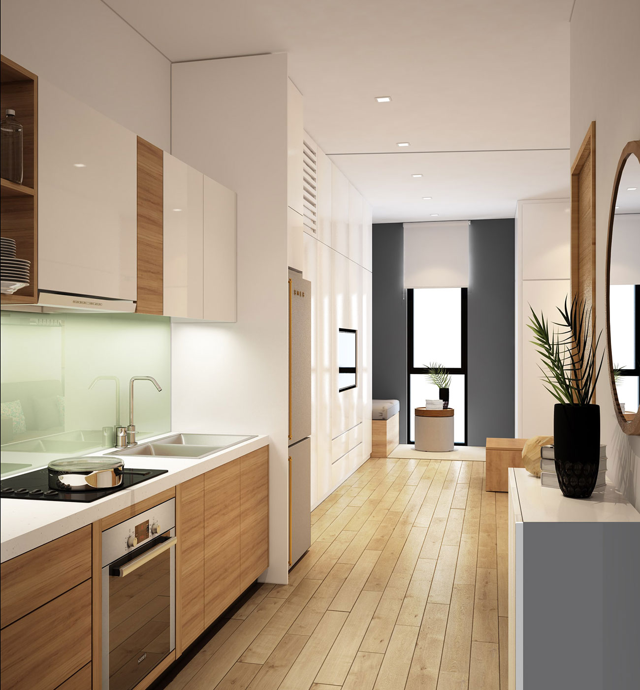 Nhà mẫu dự án căn hộ D Vela