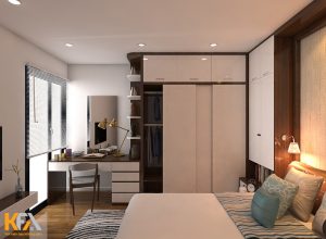 Nội thất bài trí gọn gàng, khoa học