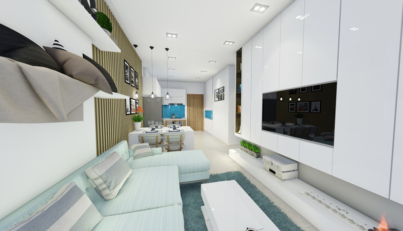 Thiết kế nội thất căn hộ Saigon Gateway