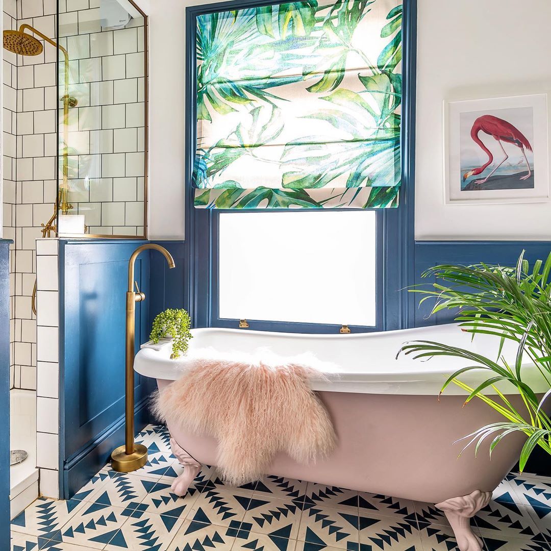 Phòng tắm với thiết kế hòa mình và thiên nhiên đậm chất Châu Á