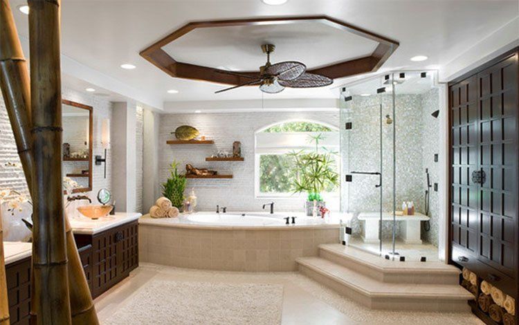 Thiết kế phòng tắm nổi bật và hiện đại