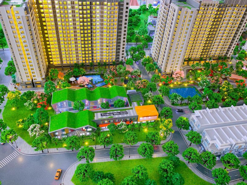 PICITY HIGH PARK Truong mau giao trong khu dan cu Picity High Park - PICITY HIGH PARK