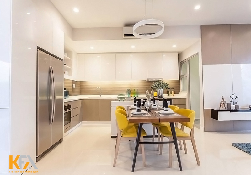 Tủ gỗ Acrylic bắt mắt, hợp thời