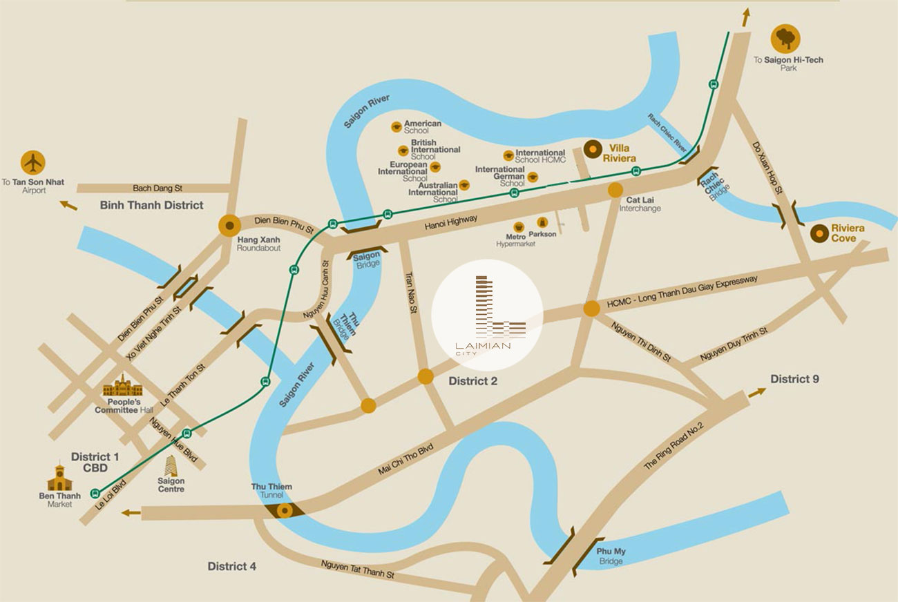 vi-tri-dia-chi-du-an-can-ho-chung-cu-laimian-city-quan2-phuong-binh-an Vị trí vàng khu đô thị Laimian City tại trung tâm Quận 2