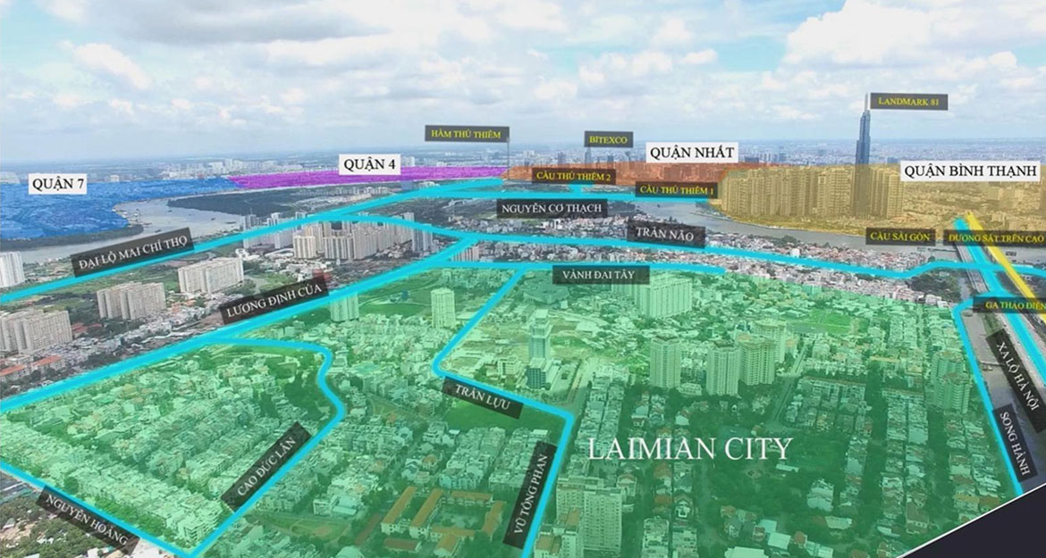 vi-tri-phan-khu-du-an-can-ho-laimian-city-2 Vị trí Trung Tâm ngay trong thành phố của Laimian City